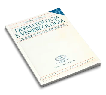 Dermatologia e venereologia copertina rivista